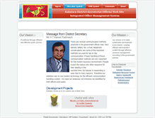 Tablet Screenshot of kalutaradsoffice.info